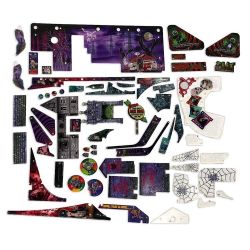 Elvira's House of Horrors Premium, LE & SE Playfield Plastic Set